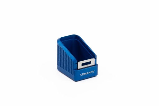[MPCZRACE141-BU] ​Magazine Base Pad +4 for CZ Shadow 2, SP01 and 75 series｜Speed Line (Blue)