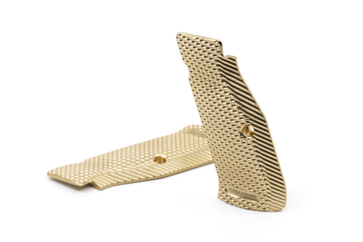 BRASS SpidErgo Gen2 Pistol Grips for CZ Shadow 2, SP01, TS and 75 series